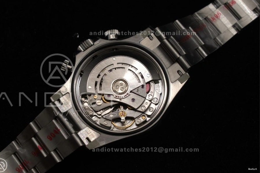 ZF and 116500 Black Daytona Edition SH4130 Bracelet Dial SS Best Case 1:1 904L 0118